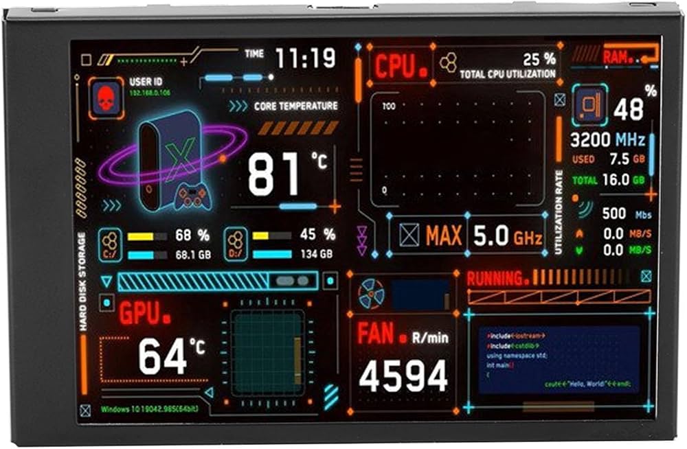 Monitoraggio hardware
